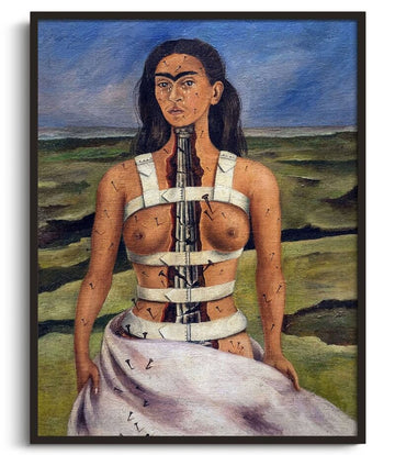 Inspiration La Colonne brisée Frida Kahlo - peinture à l'huile